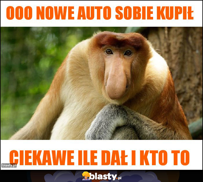 Ooo nowe auto sobie kupił Ooo nowe auto sobie kupił