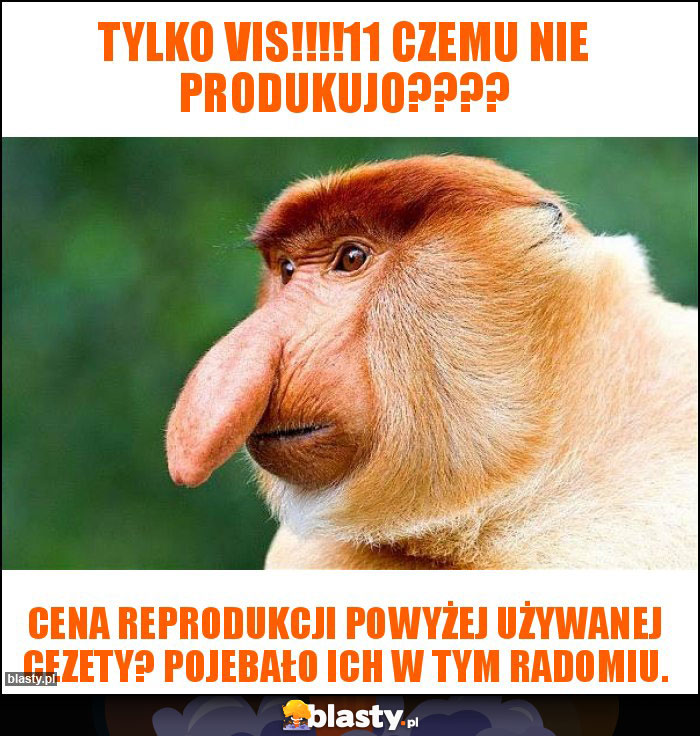 Tylko VIS!!!!11 czemu nie produkujo???? Tylko VIS!!!!11 czemu nie produkujo????