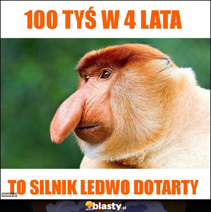 100 tyś w 4 lata