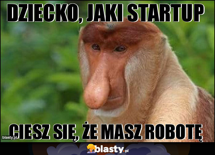 Dziecko, jaki startup Dziecko, jaki startup