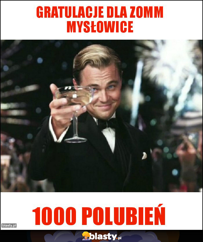Gratulacje dla Zomm Mysłowice Gratulacje dla Zomm Mysłowice