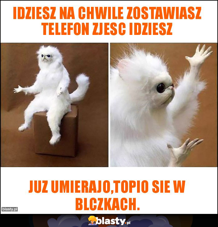 Idziesz na chwile zostawiasz telefon zjesc idziesz Idziesz na chwile zostawiasz telefon zjesc idziesz