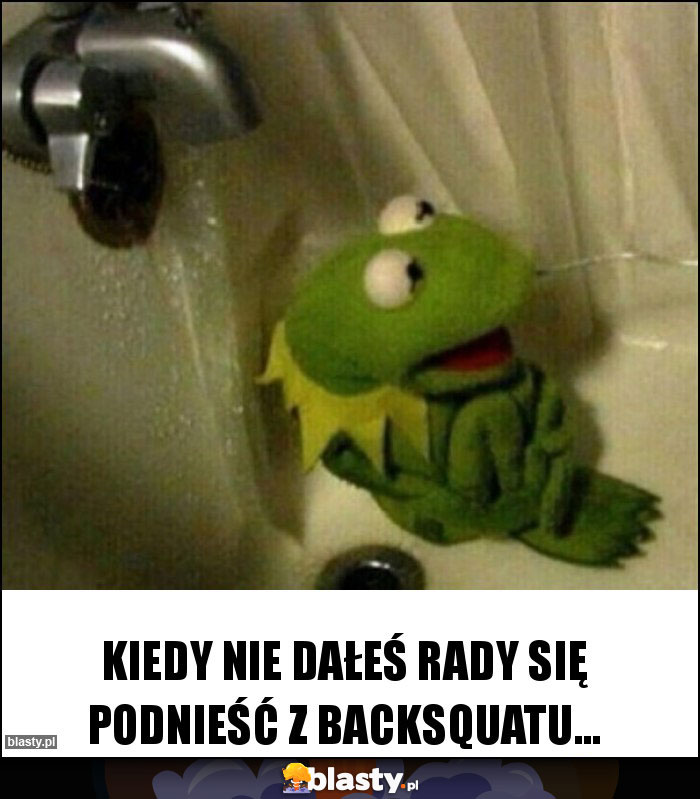 Kiedy nie dałeś rady się podnieść z backsquatu... Kiedy nie dałeś rady się podnieść z backsquatu...