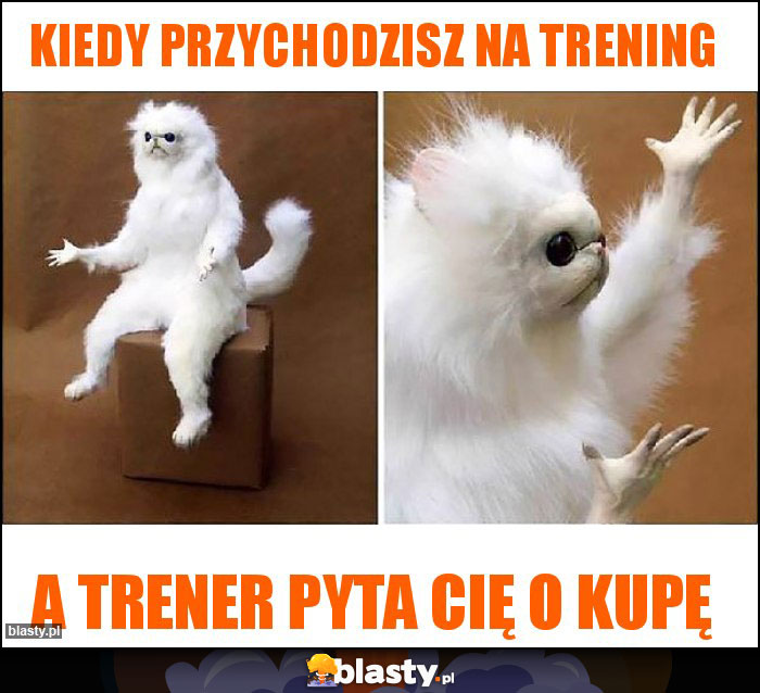 KIEDY PRZYCHODZISZ NA TRENING KIEDY PRZYCHODZISZ NA TRENING