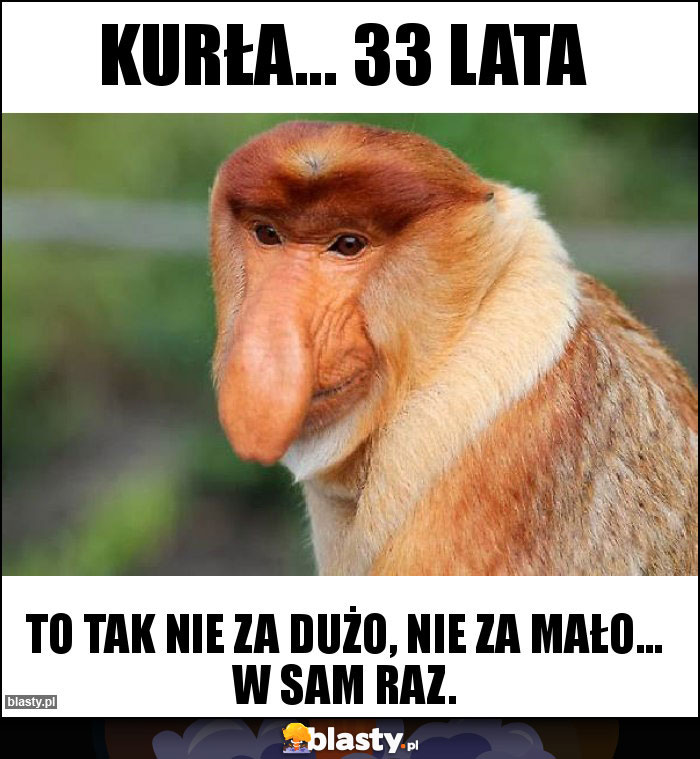 Kurła... 33 lata Kurła... 33 lata