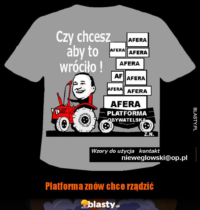 Platforma znów chce rządzić Platforma znów chce rządzić
