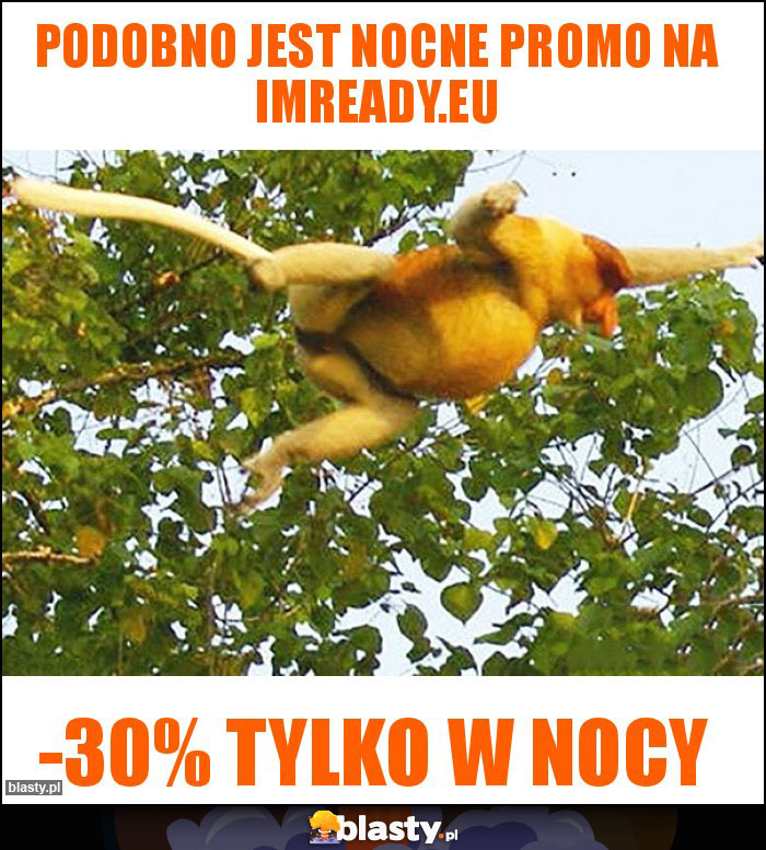 Podobno jest nocne promo na imready.eu Podobno jest nocne promo na imready.eu