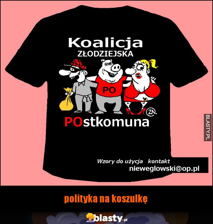 polityka na koszulkę polityka na koszulkę