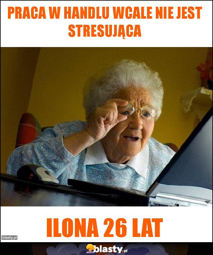 Praca w handlu wcale nie jest stresująca Praca w handlu wcale nie jest stresująca