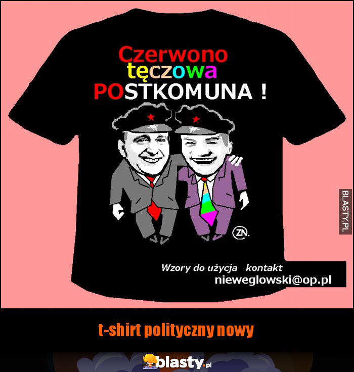 t-shirt polityczny nowy t-shirt polityczny nowy