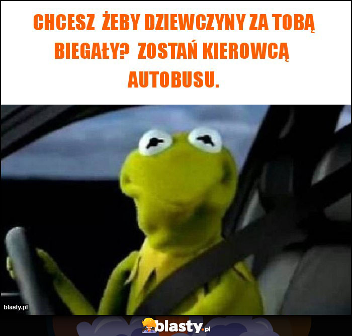 Chcesz żeby dziewczyny za tobą biegały? Zostań kierowcą autobusu. Chcesz żeby dziewczyny za tobą biegały? Zostań kierowcą autobusu.