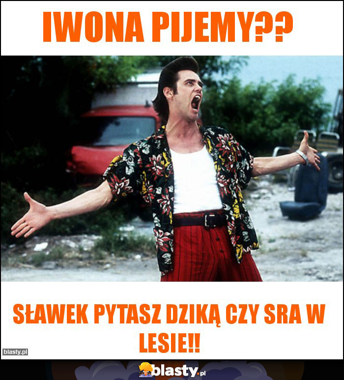 Iwona pijemy?? Iwona pijemy??