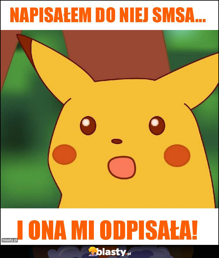 Napisałem do niej SMSa... Napisałem do niej SMSa...