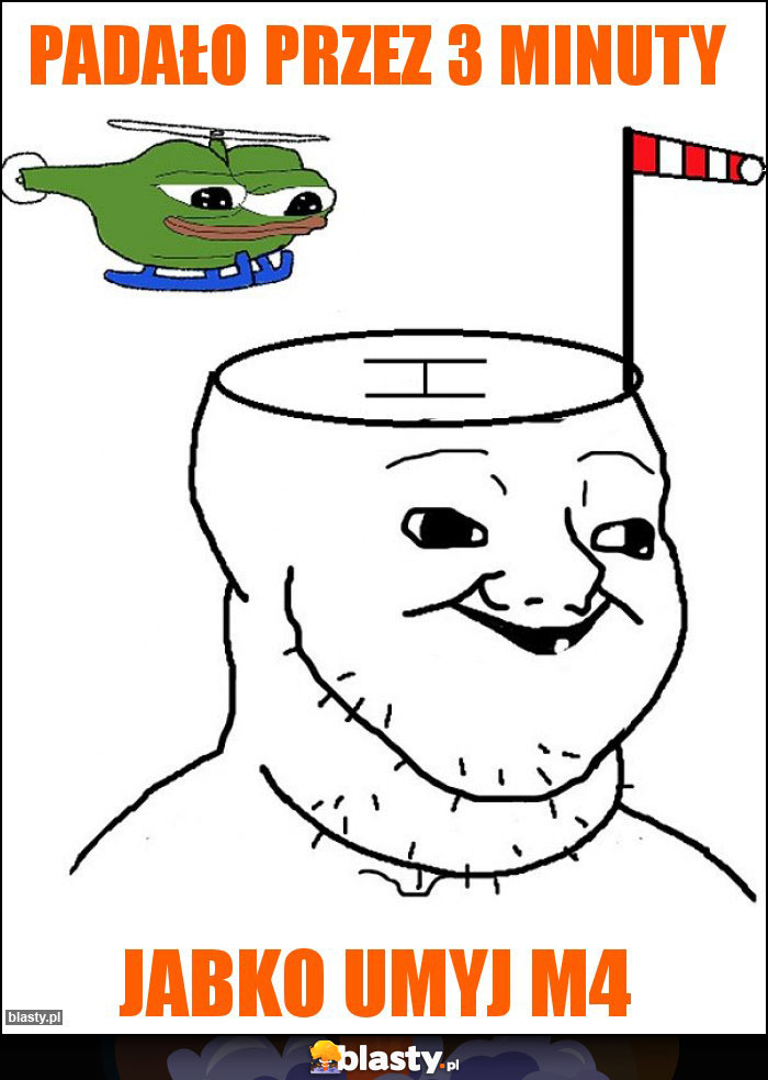 Padało przez 3 minuty Padało przez 3 minuty