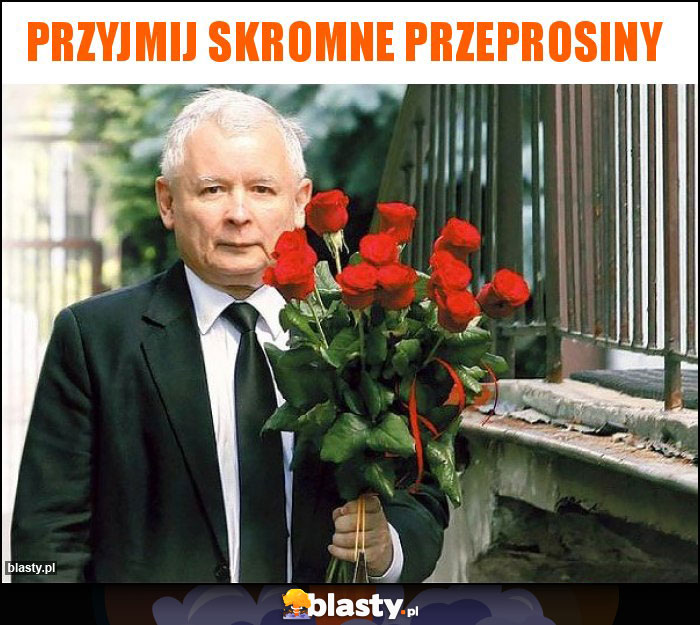 Przyjmij skromne przeprosiny Przyjmij skromne przeprosiny