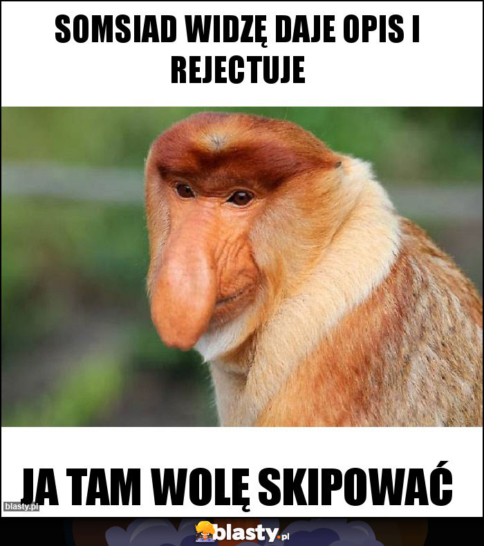Somsiad widzę daje opis i rejectuje Somsiad widzę daje opis i rejectuje
