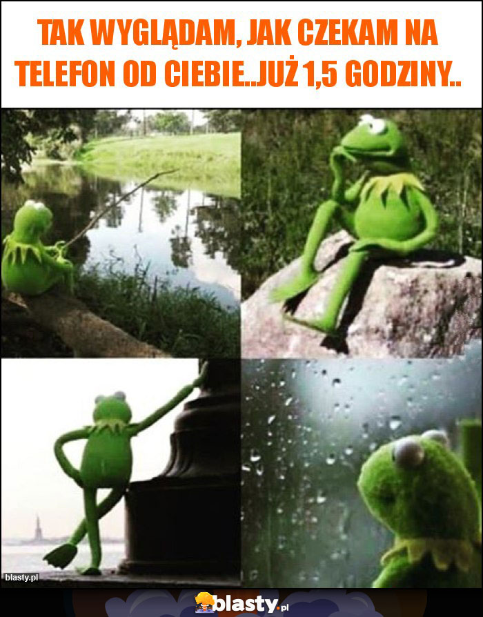 Tak wyglądam, jak czekam na telefon od Ciebie..już 1,5 godziny.. Tak wyglądam, jak czekam na telefon od Ciebie..już 1,5 godziny..