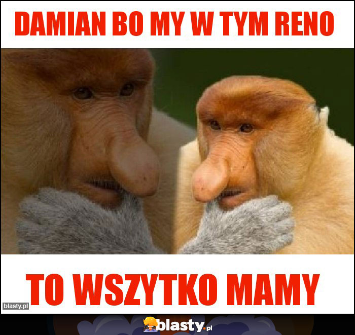 Damian bo my w tym reno Damian bo my w tym reno