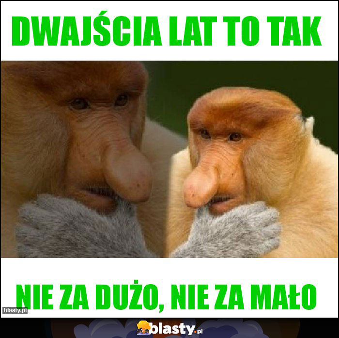 Dwajścia lat to tak Dwajścia lat to tak