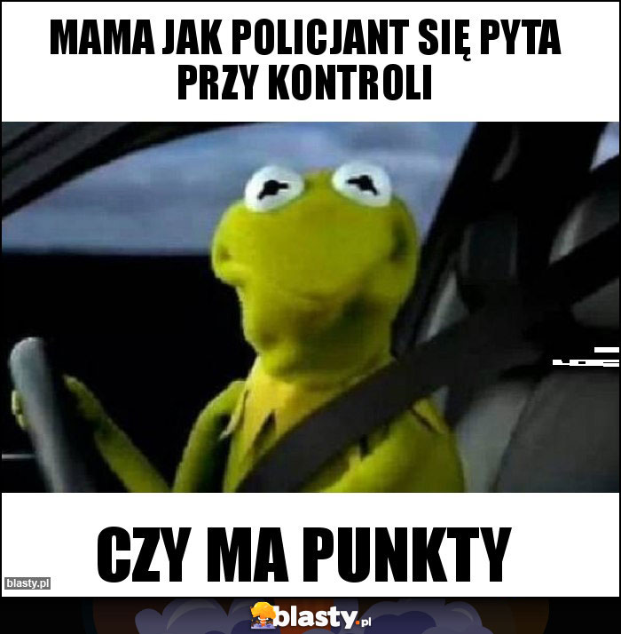 Mama jak policjant się pyta przy kontroli Mama jak policjant się pyta przy kontroli
