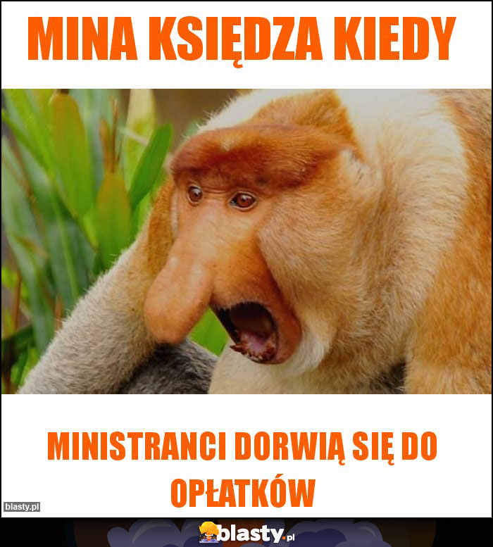 Mina księdza kiedy Mina księdza kiedy
