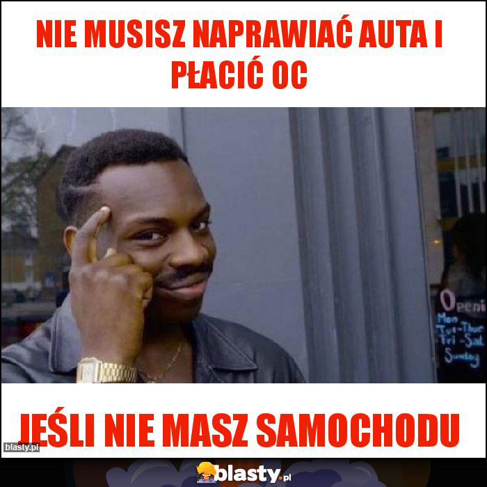 Nie musisz naprawiać auta i płacić OC Nie musisz naprawiać auta i płacić OC