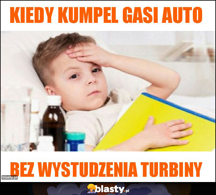 Kiedy kumpel gasi auto