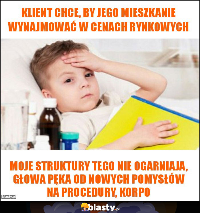 Klient chce, by jego mieszkanie wynajmować w cenach rynkowych Klient chce, by jego mieszkanie wynajmować w cenach rynkowych
