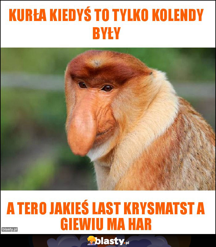 Kurła kiedyś to tylko kolendy były Kurła kiedyś to tylko kolendy były