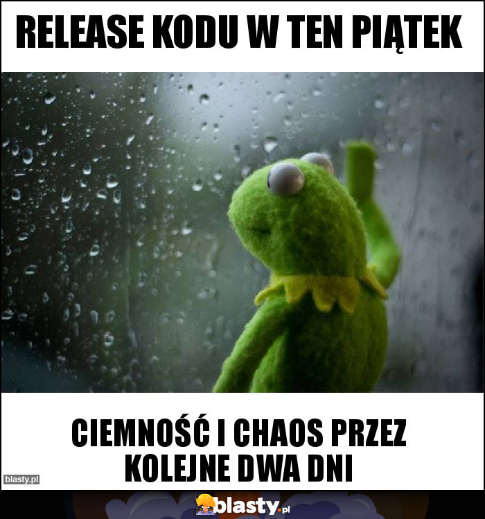 release kodu w ten piątek