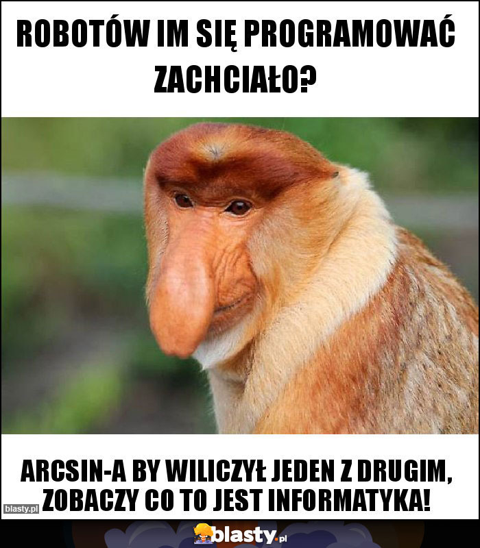 Robotów im się programować zachciało? Robotów im się programować zachciało?