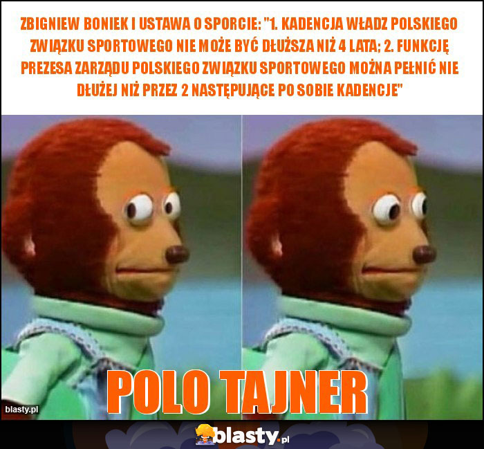 Zbigniew Boniek i Ustawa o sporcie: Zbigniew Boniek i Ustawa o sporcie:
