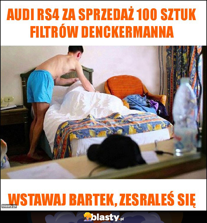 Audi rs4 za sprzedaż 100 sztuk filtrów denckermanna Audi rs4 za sprzedaż 100 sztuk filtrów denckermanna