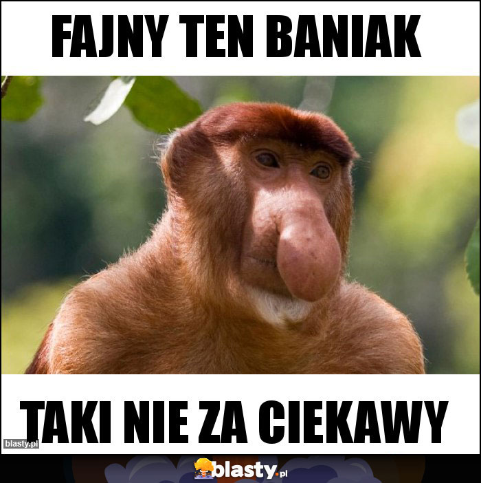 Fajny ten baniak Fajny ten baniak