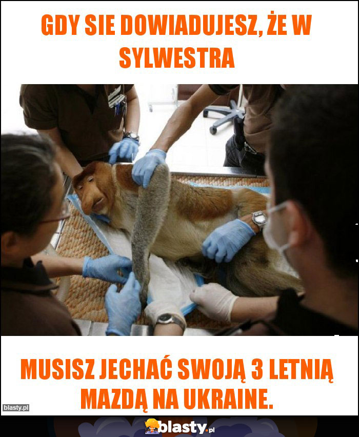 Gdy sie dowiadujesz, że w Sylwestra Gdy sie dowiadujesz, że w Sylwestra