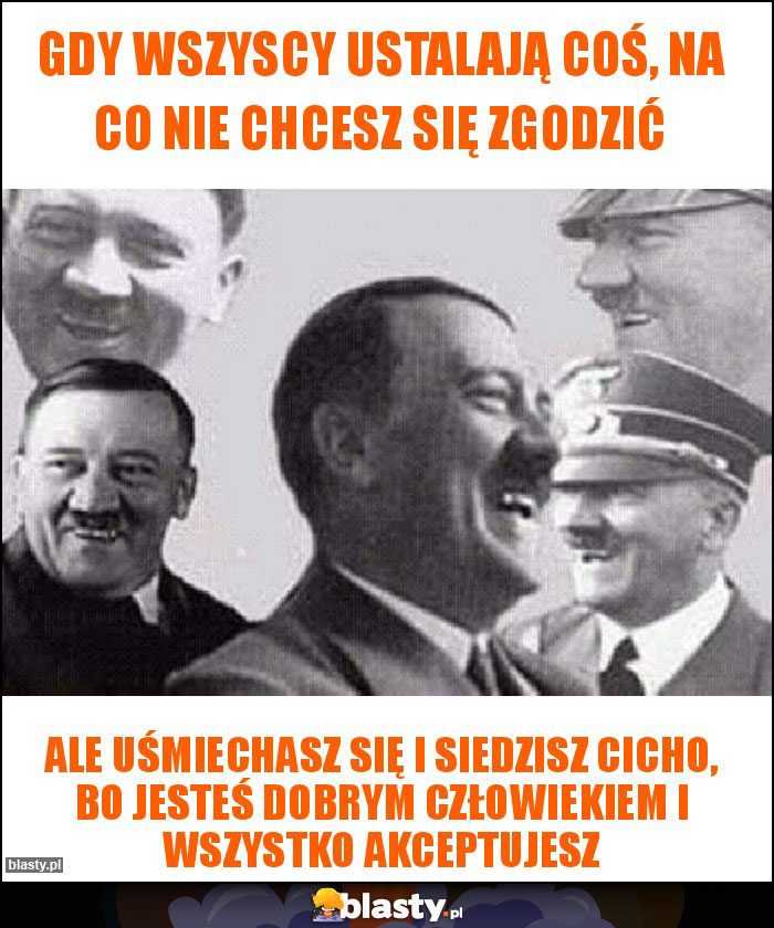Gdy wszyscy ustalają coś, na co nie chcesz się zgodzić Gdy wszyscy ustalają coś, na co nie chcesz się zgodzić