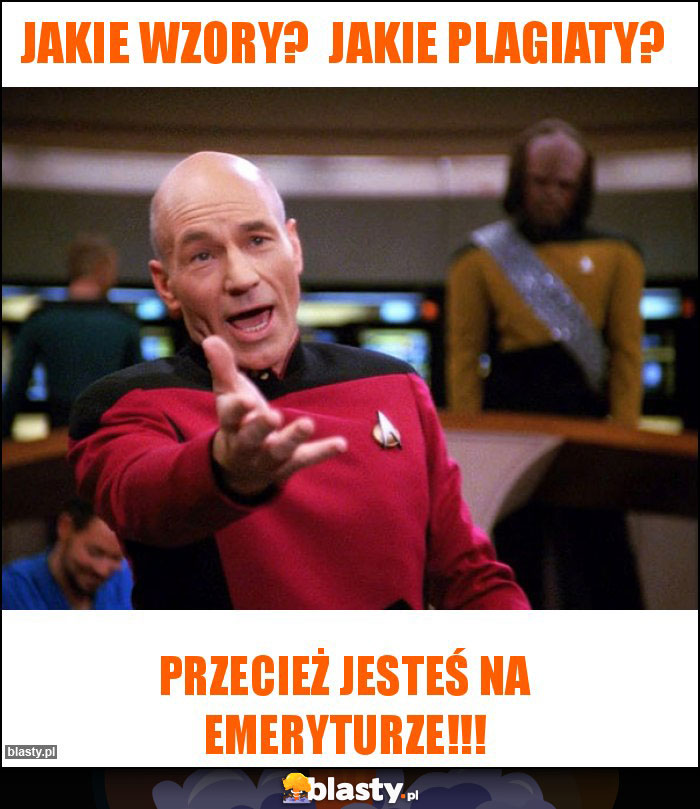 Jakie wzory? Jakie plagiaty? Jakie wzory? Jakie plagiaty?