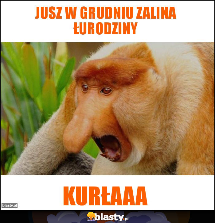 Jusz w grudniu Zalina łurodziny Jusz w grudniu Zalina łurodziny