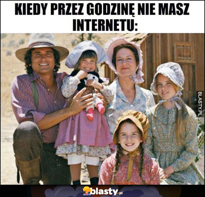 Kiedy przez godzinę nie masz internetu