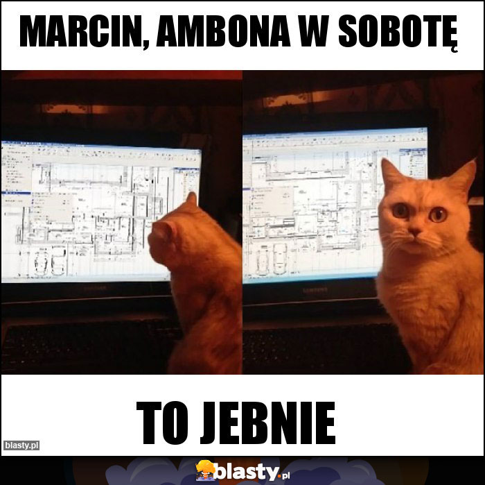Marcin, ambona w sobotę