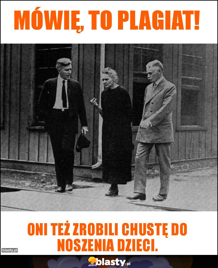 Mówię, to plagiat! Mówię, to plagiat!
