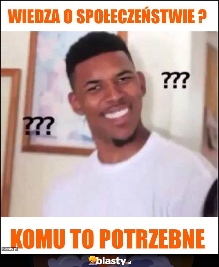Wiedza o społeczeństwie ? Wiedza o społeczeństwie ?