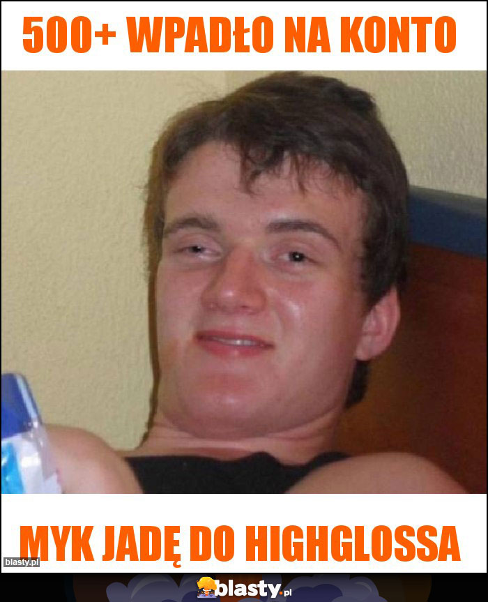 500+ wpadło na konto 500+ wpadło na konto