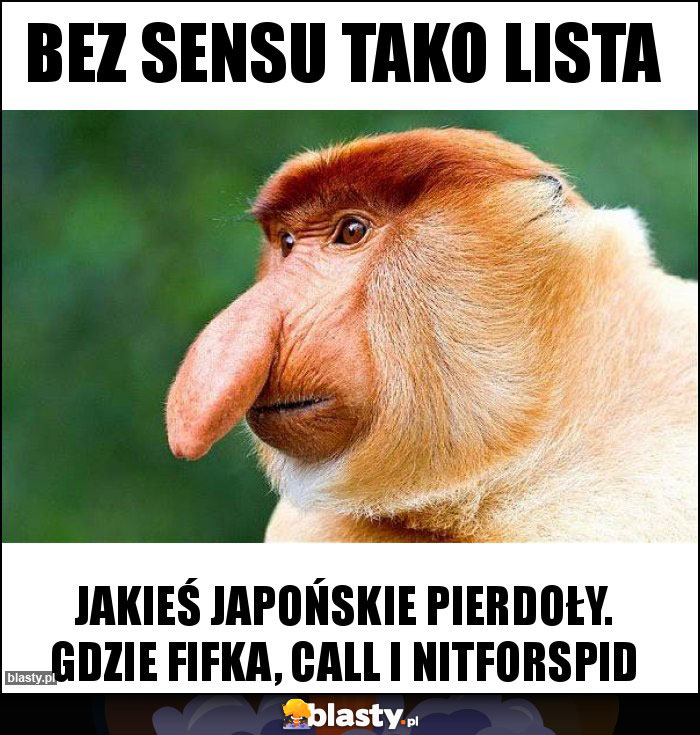 Bez sensu tako lista Bez sensu tako lista