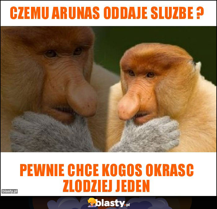 Czemu Arunas oddaje sluzbe ? Czemu Arunas oddaje sluzbe ?