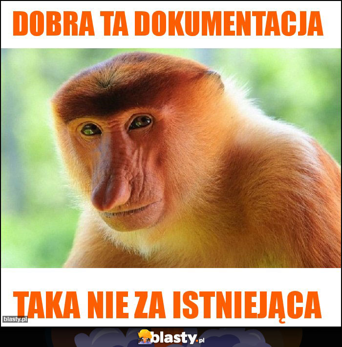 Dobra ta dokumentacja Dobra ta dokumentacja