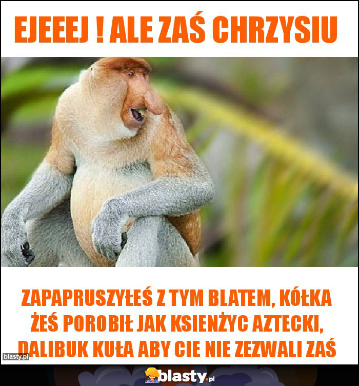 ejeeej ! ale zaś chrzysiu ejeeej ! ale zaś chrzysiu