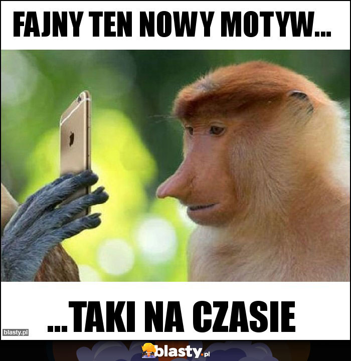 Fajny ten nowy motyw... Fajny ten nowy motyw...