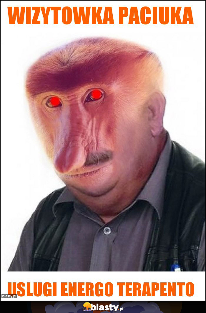 Wizytowka paciuka Wizytowka paciuka