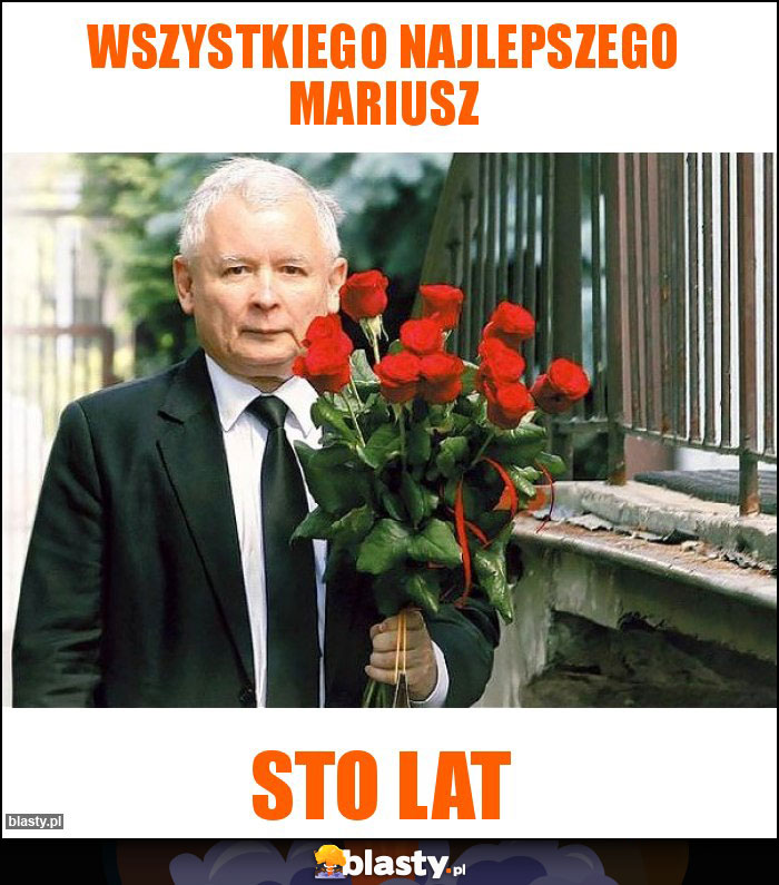 Wszystkiego najlepszego Mariusz Wszystkiego najlepszego Mariusz